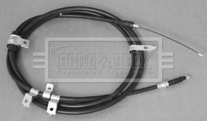 Borg & Beck BKB3170 - Трос, гальмівна система autocars.com.ua