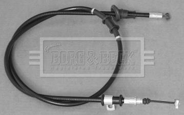 Borg & Beck BKB3175 - Тросик, cтояночный тормоз autodnr.net