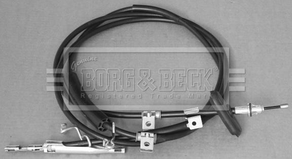 Borg & Beck BKB3180 - Трос, гальмівна система autocars.com.ua