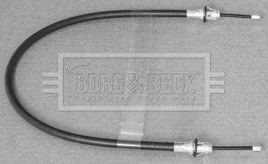 Borg & Beck BKB3181 - Трос, гальмівна система autocars.com.ua