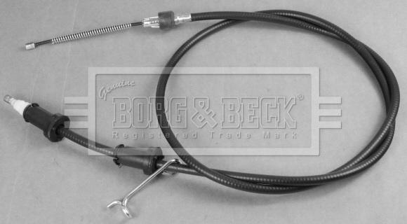 Borg & Beck BKB3184 - Тросик, cтояночный тормоз avtokuzovplus.com.ua