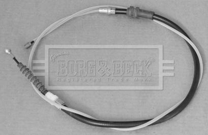 Borg & Beck BKB3193 - Тросик, cтояночный тормоз avtokuzovplus.com.ua
