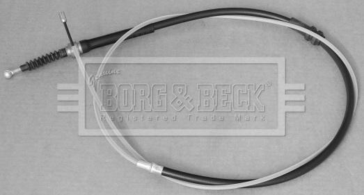 Borg & Beck BKB3195 - Трос, гальмівна система autocars.com.ua
