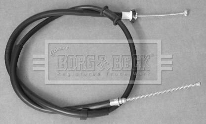 Borg & Beck BKB3202 - Тросик, cтояночный тормоз autodnr.net