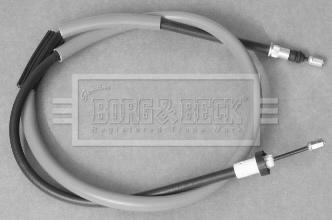 Borg & Beck BKB3204 - Тросик, cтояночный тормоз avtokuzovplus.com.ua