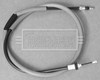 Borg & Beck BKB3205 - Тросик, cтояночный тормоз avtokuzovplus.com.ua