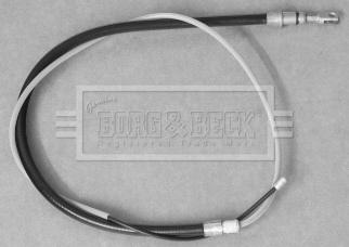 Borg & Beck BKB3207 - Трос, гальмівна система autocars.com.ua