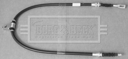 Borg & Beck BKB3232 - Тросик, cтояночный тормоз avtokuzovplus.com.ua