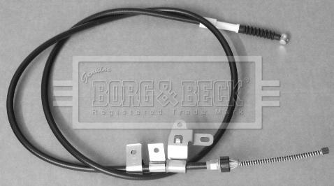 Borg & Beck BKB3242 - Трос, гальмівна система autocars.com.ua