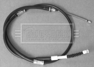 Borg & Beck BKB3244 - Трос, гальмівна система autocars.com.ua