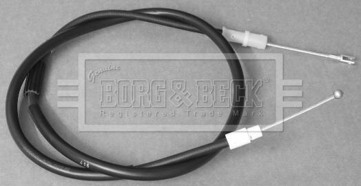 Borg & Beck BKB3253 - Тросик, cтояночный тормоз avtokuzovplus.com.ua