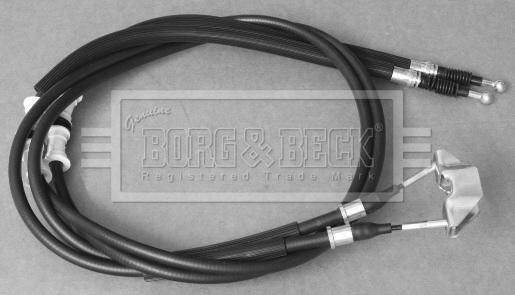 Borg & Beck BKB3270 - Трос, гальмівна система autocars.com.ua