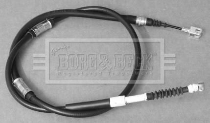 Borg & Beck BKB3271 - Трос, гальмівна система autocars.com.ua