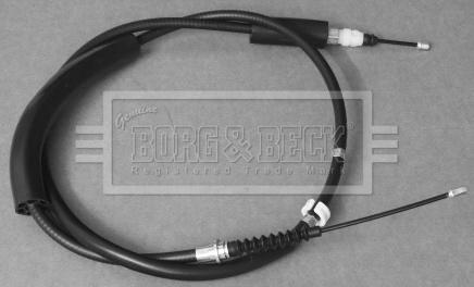 Borg & Beck BKB3281 - Трос, гальмівна система autocars.com.ua