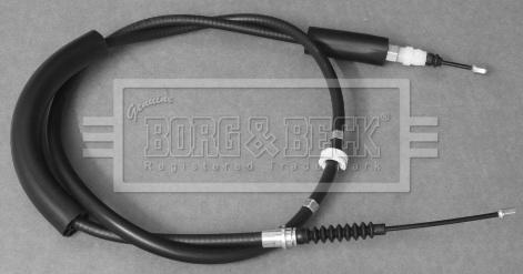 Borg & Beck BKB3282 - Трос, гальмівна система autocars.com.ua
