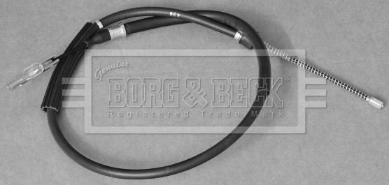 Borg & Beck BKB3317 - Тросик, cтояночный тормоз avtokuzovplus.com.ua