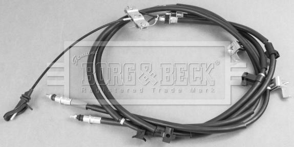 Borg & Beck BKB3325 - Трос, гальмівна система autocars.com.ua