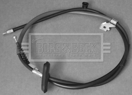 Borg & Beck BKB3346 - Трос, гальмівна система autocars.com.ua