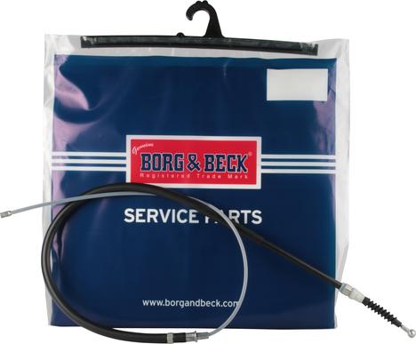 Borg & Beck BKB3350 - Тросик, cтояночный тормоз autodnr.net