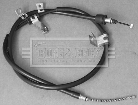 Borg & Beck BKB3355 - Трос, гальмівна система autocars.com.ua