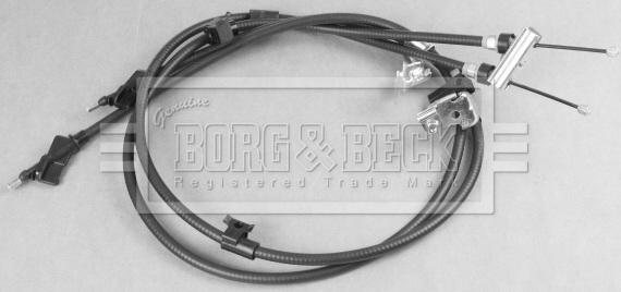 Borg & Beck BKB3360 - Трос, гальмівна система autocars.com.ua