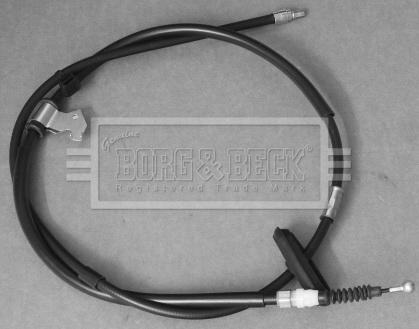 Borg & Beck BKB3368 - Тросик, cтояночный тормоз avtokuzovplus.com.ua