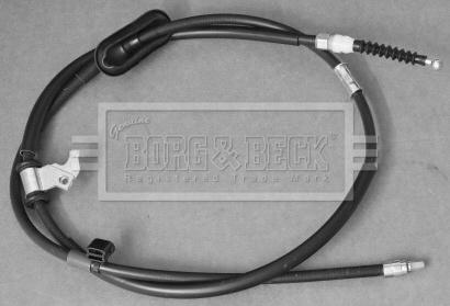 Borg & Beck BKB3372 - Тросик, cтояночный тормоз avtokuzovplus.com.ua