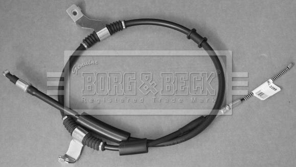 Borg & Beck BKB3399 - Трос, гальмівна система autocars.com.ua