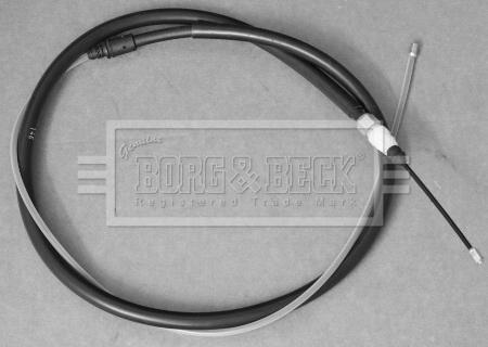 Borg & Beck BKB3400 - Тросик, cтояночный тормоз autodnr.net