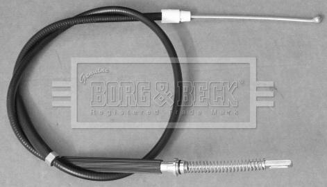 Borg & Beck BKB3406 - Тросик, cтояночный тормоз avtokuzovplus.com.ua