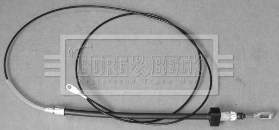 Borg & Beck BKB3407 - Тросик, cтояночный тормоз avtokuzovplus.com.ua