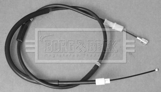 Borg & Beck BKB3418 - Трос, гальмівна система autocars.com.ua