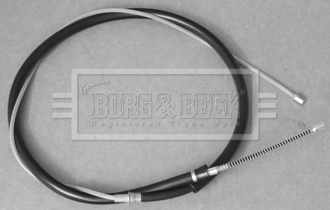 Borg & Beck BKB3423 - Тросик, cтояночный тормоз avtokuzovplus.com.ua