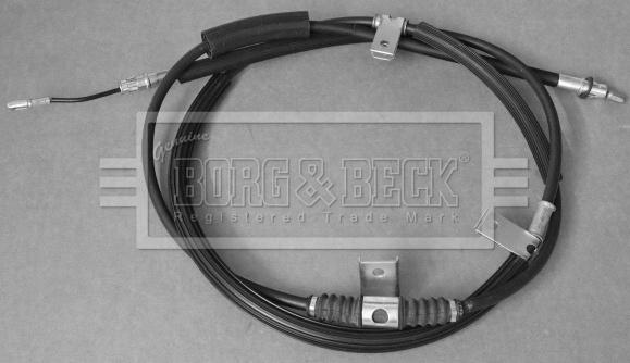 Borg & Beck BKB3428 - Тросик, cтояночный тормоз avtokuzovplus.com.ua
