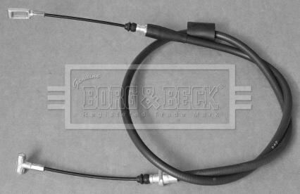Borg & Beck BKB3436 - Тросик, cтояночный тормоз autodnr.net