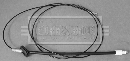Borg & Beck BKB3437 - Тросик, cтояночный тормоз avtokuzovplus.com.ua