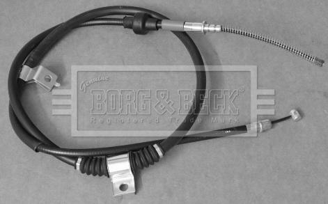 Borg & Beck BKB3438 - Тросик, cтояночный тормоз autodnr.net