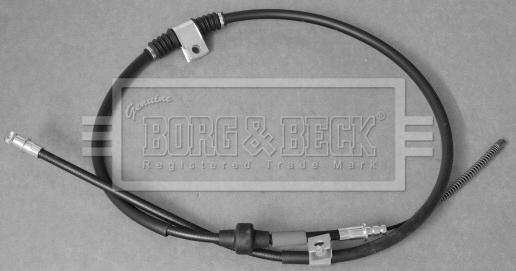 Borg & Beck BKB3439 - Тросик, cтояночный тормоз autodnr.net