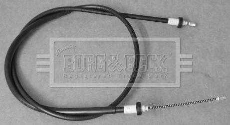 Borg & Beck BKB3444 - Трос, гальмівна система autocars.com.ua