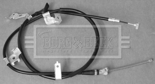 Borg & Beck BKB3459 - Трос, гальмівна система autocars.com.ua