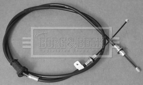 Borg & Beck BKB3461 - Трос, гальмівна система autocars.com.ua