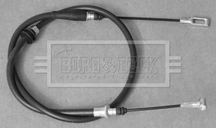 Borg & Beck BKB3467 - Тросик, cтояночный тормоз autodnr.net