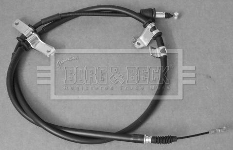 Borg & Beck BKB3476 - Тросик, cтояночный тормоз avtokuzovplus.com.ua