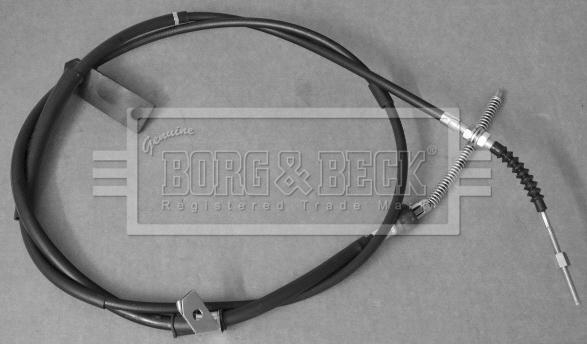 Borg & Beck BKB3491 - Трос, гальмівна система autocars.com.ua