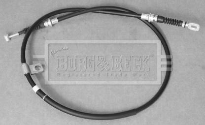 Borg & Beck BKB3520 - Трос, гальмівна система autocars.com.ua