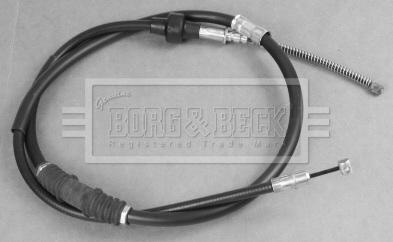 Borg & Beck BKB3529 - Трос, гальмівна система autocars.com.ua