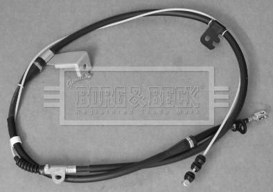 Borg & Beck BKB3535 - Трос, гальмівна система autocars.com.ua