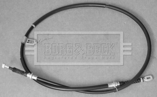 Borg & Beck BKB3544 - Тросик, cтояночный тормоз avtokuzovplus.com.ua