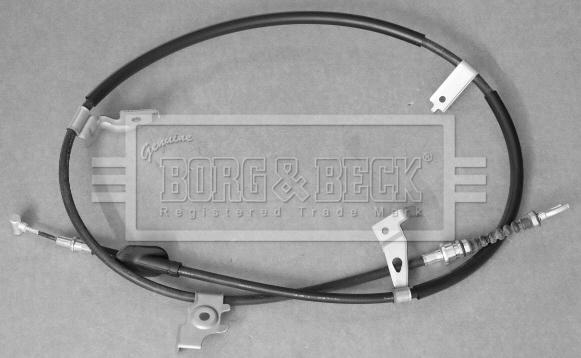 Borg & Beck BKB3558 - Трос, гальмівна система autocars.com.ua