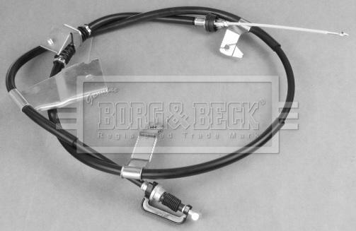 Borg & Beck BKB3566 - Трос, гальмівна система autocars.com.ua